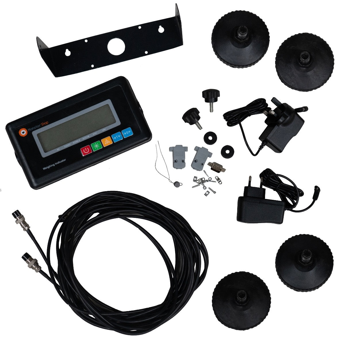 Balança Industrial T-Mech com Vigas 3000kg com Display Digital em Aço Inox