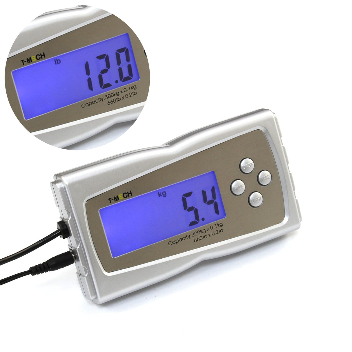 Balança Digital Veteriná ria T-Mech 300kg