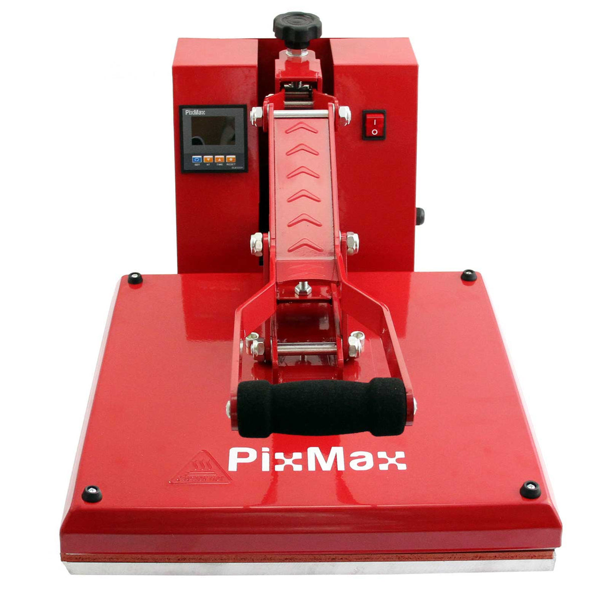 Kit plotter de corte de vinil PixMax, impressora, prensa 50x50cm e pacote de remoção de ervas daninhas