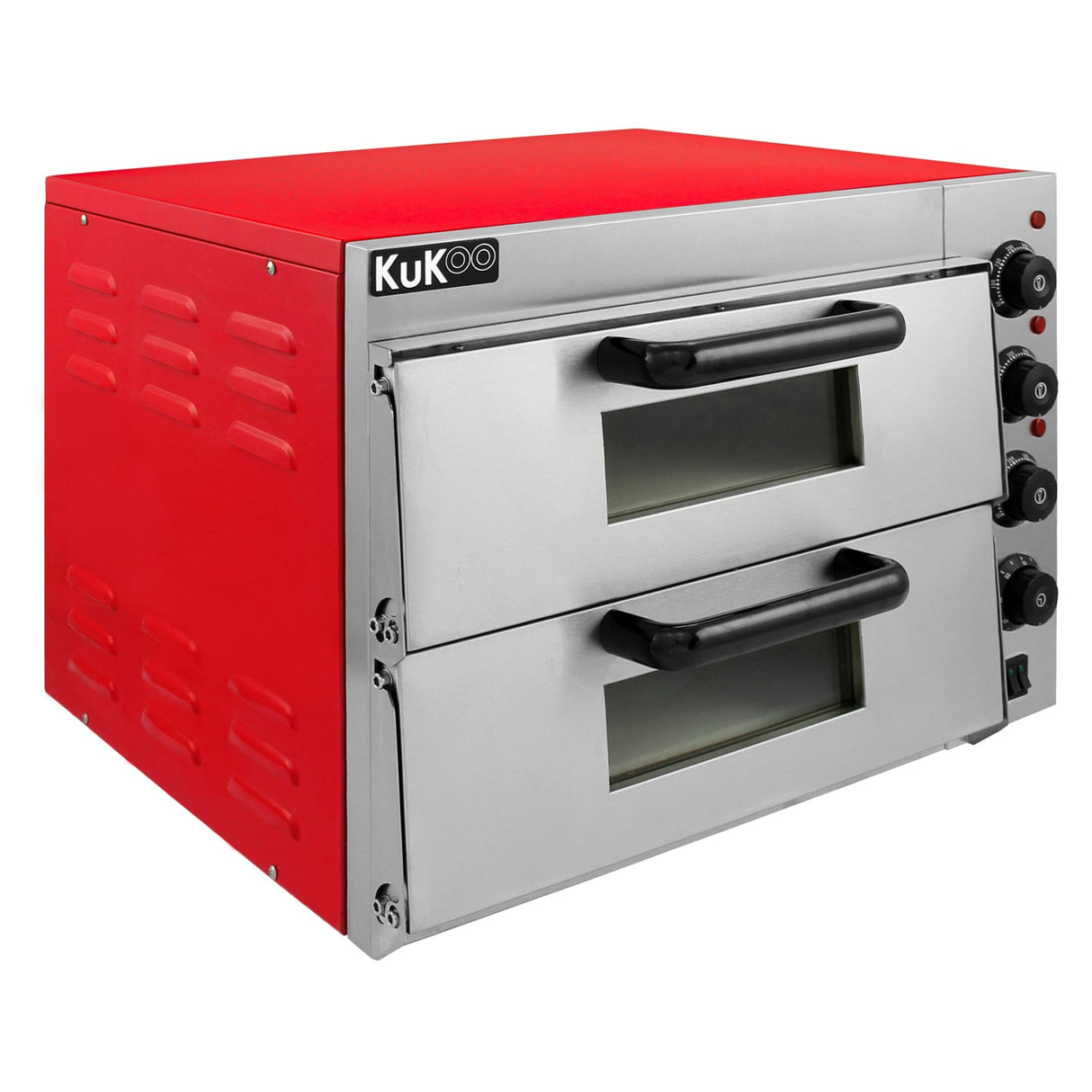 Forno elétrico KuKoo de aço inoxidá vel com cámara dupla