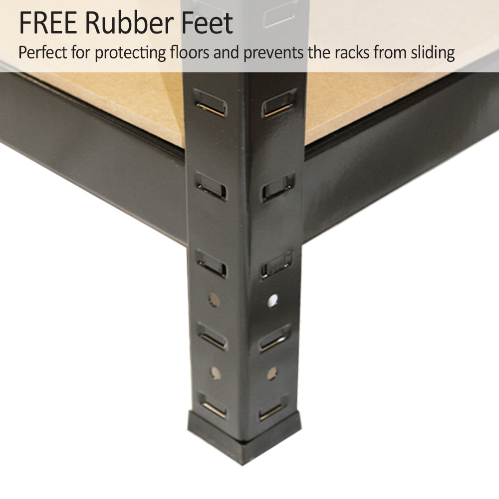 Estante de garagem preta T-Rax com 75 cm de largura