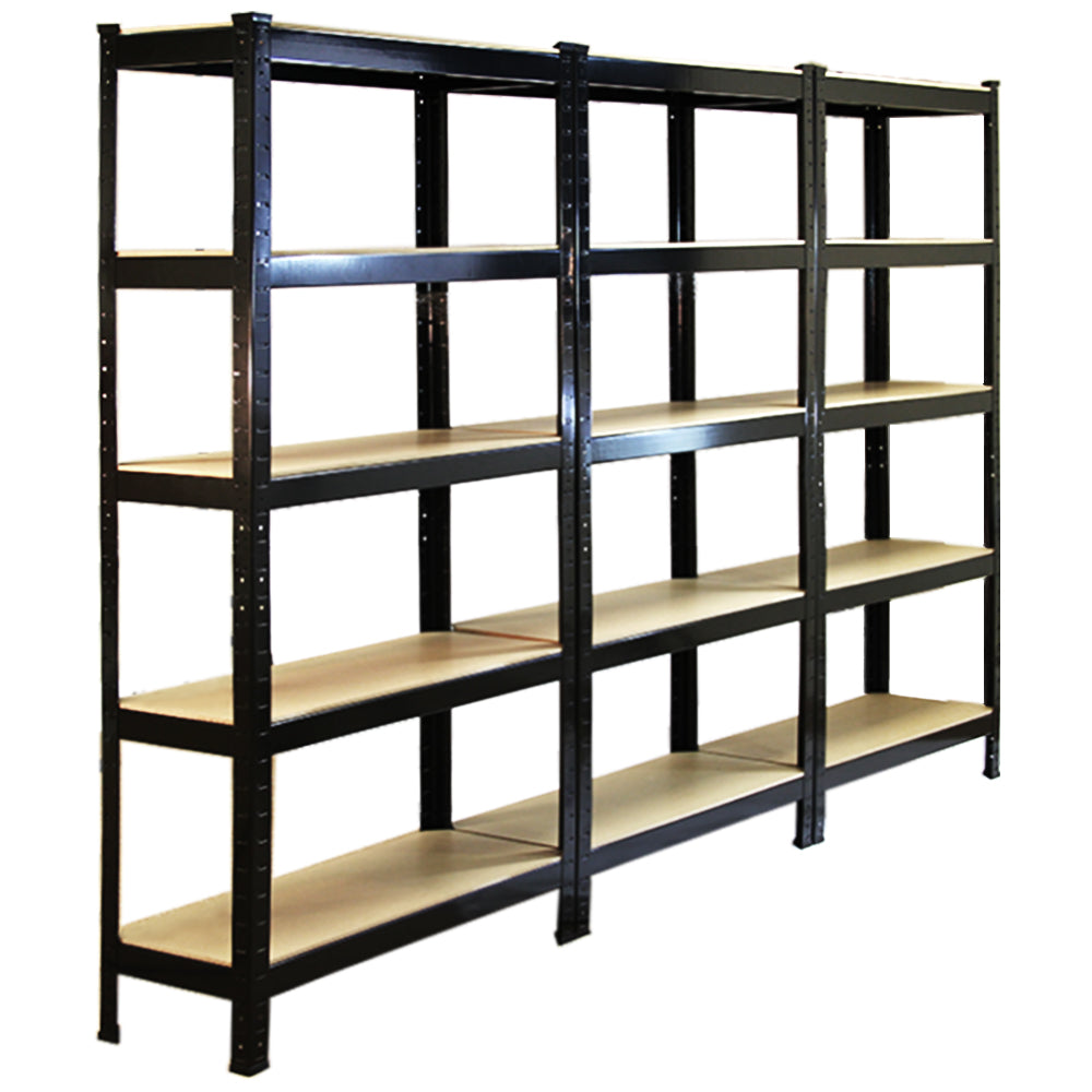 Monster Racking - Racks para serviços pesados ??T-Rax, racks, 75 cm C x 30 cm P, conjunto de 3