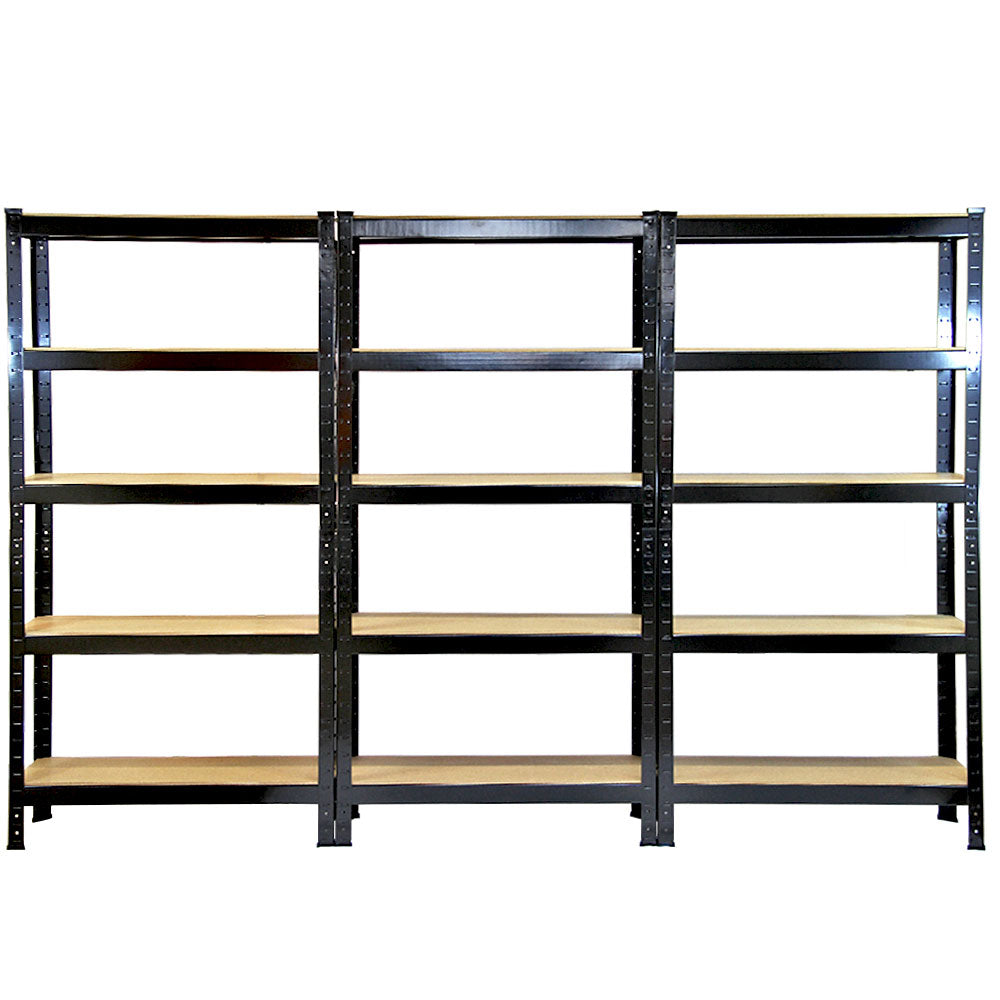 Racking Monster - Racks para serviços pesados ??T-Rax, racks, 75 cm de comprimento x 30 cm de profundidade, conjunto de 6
