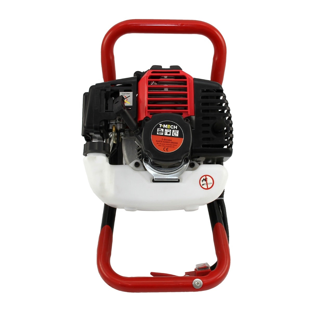 Trado terrestre e poste-prego T-Mech de 2 tempos