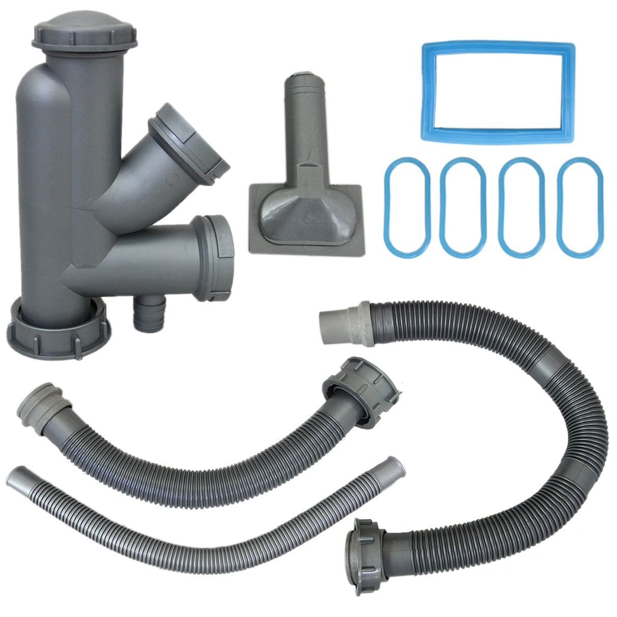 Pia de cozinha dupla de aço inoxidá vel quadrada artesanal comercial com acabamento acetinado