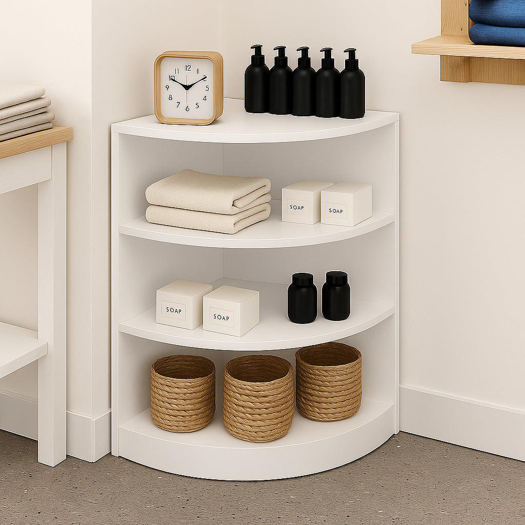 Balção Comercial de Canto LM60 – Branco