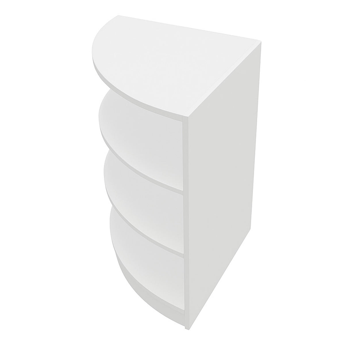 Balção Comercial de Canto LM60 – Branco