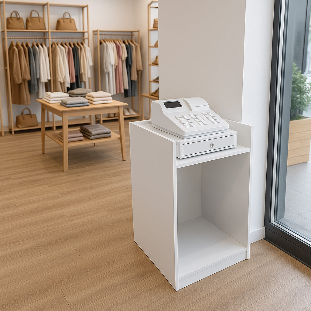 Balcão para Caixa Registradora TB60 – Branco