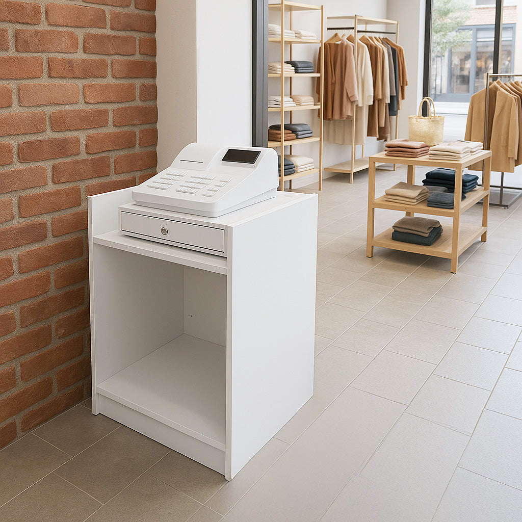 Balcão para Caixa Registradora TB60 – Branco