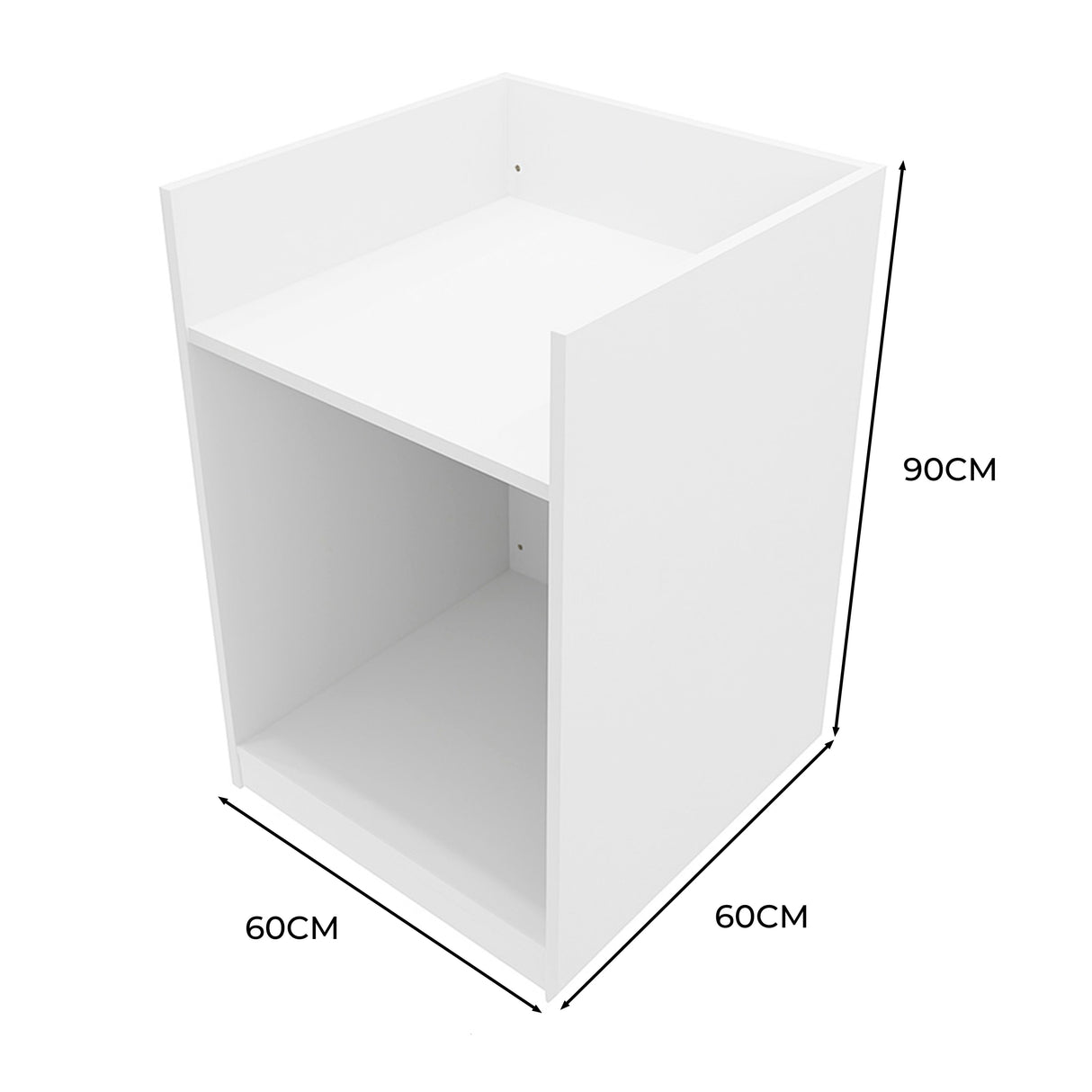 Balcão para Caixa Registradora TB60 – Branco
