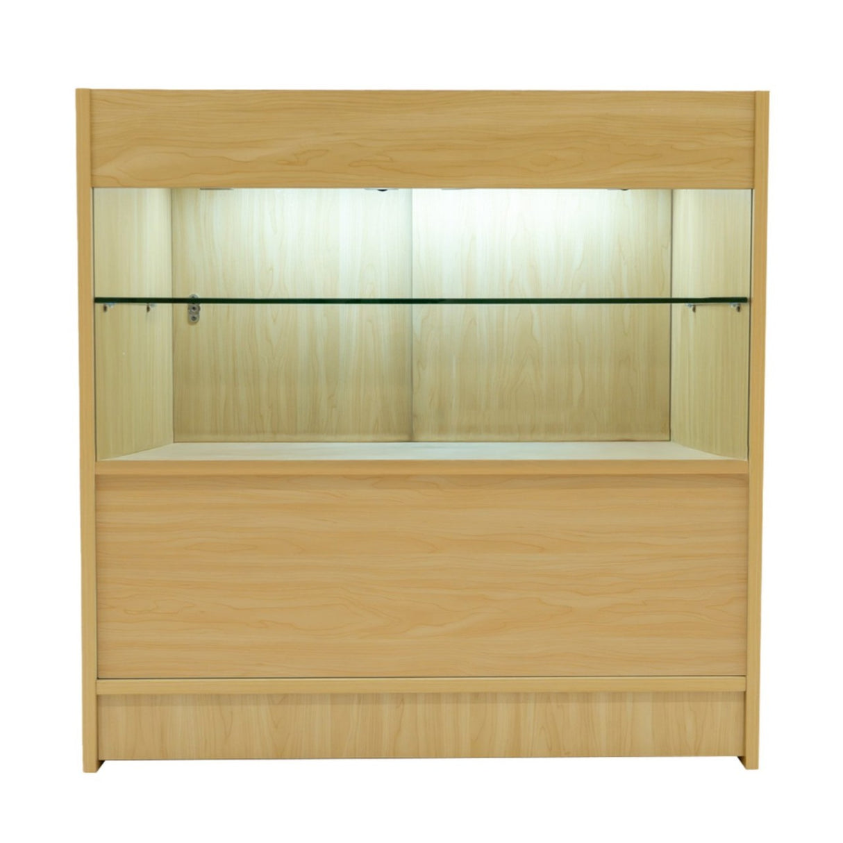 Balcão Comercial com Luz LED C900 – cor Maple