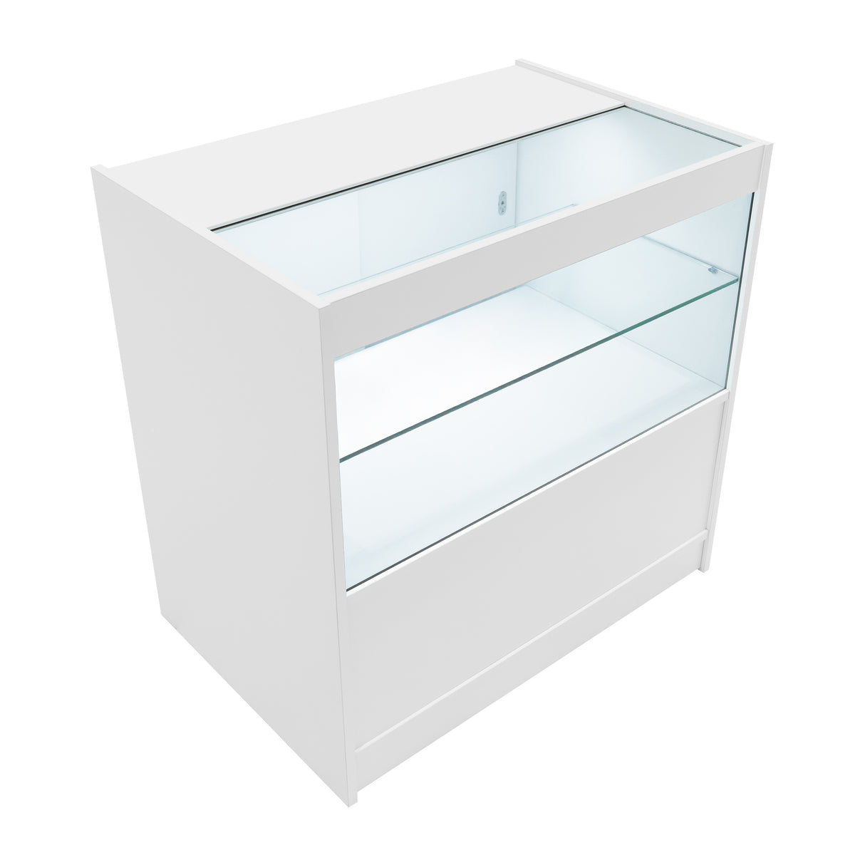 Balcão Comercial com Luz LED C900 – Branco