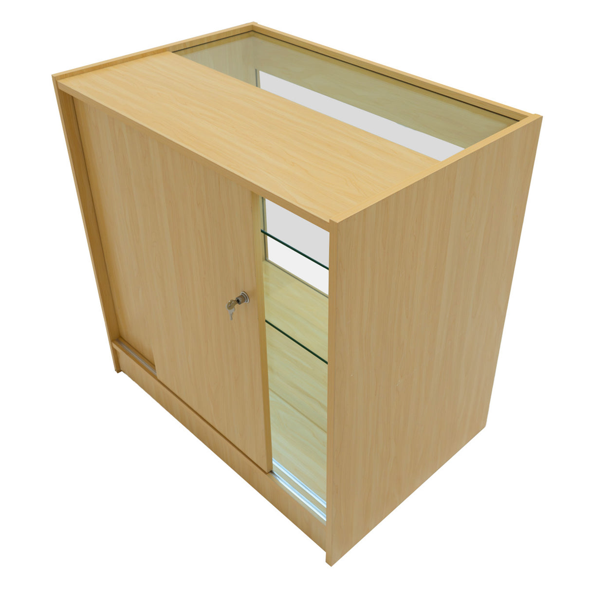 Balcão Comercial com Luz LED K900 – cor Maple