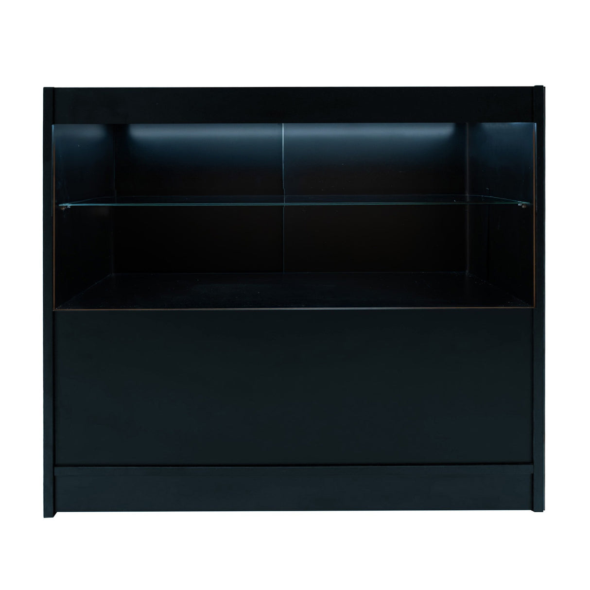 Balcão Comercial com Luz LED C1200 – Preto