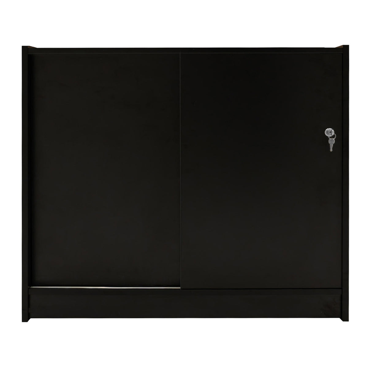 Balcão Comercial com Luz LED K1200 – Preto