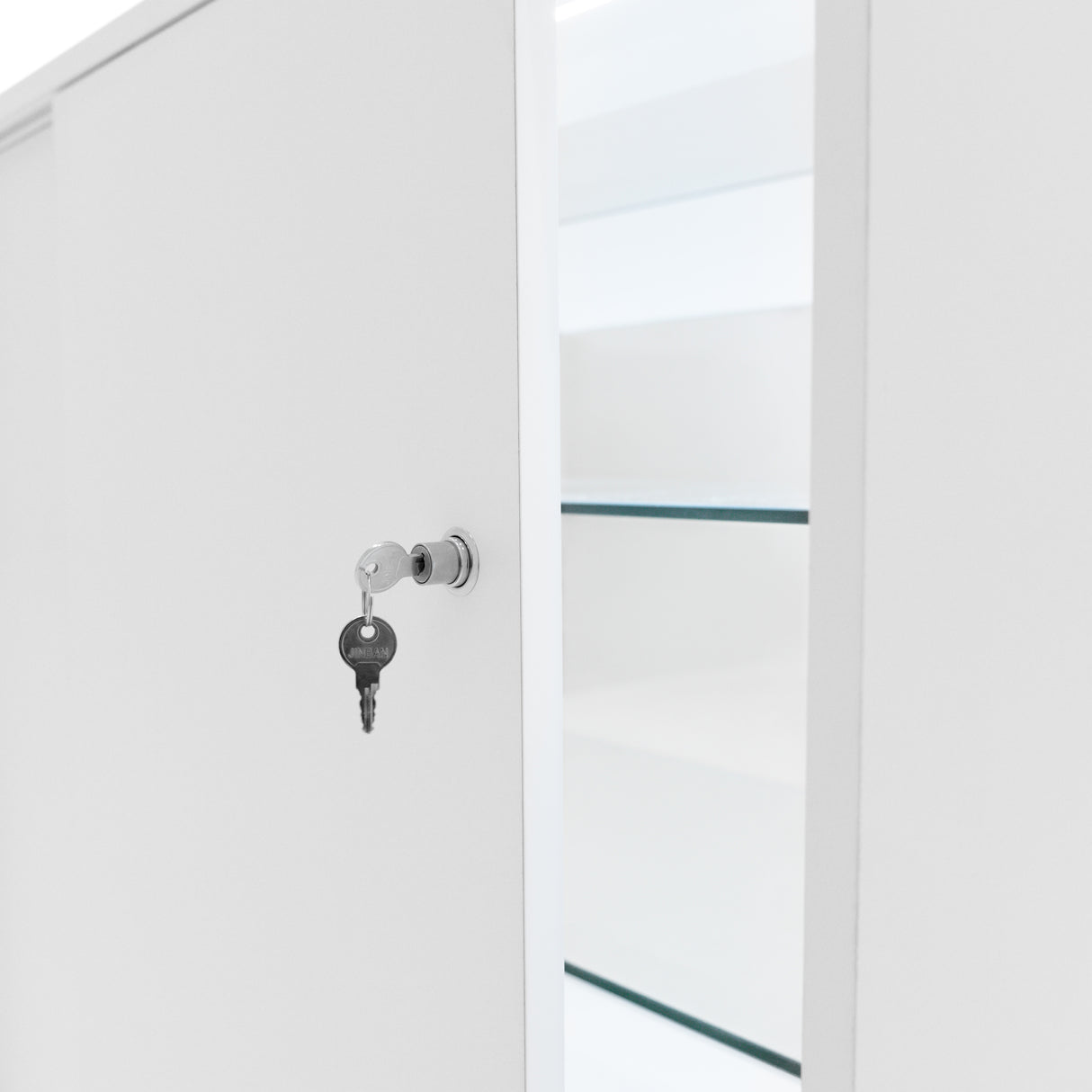 Balcão Comercial com Luz LED K1200 – Branco