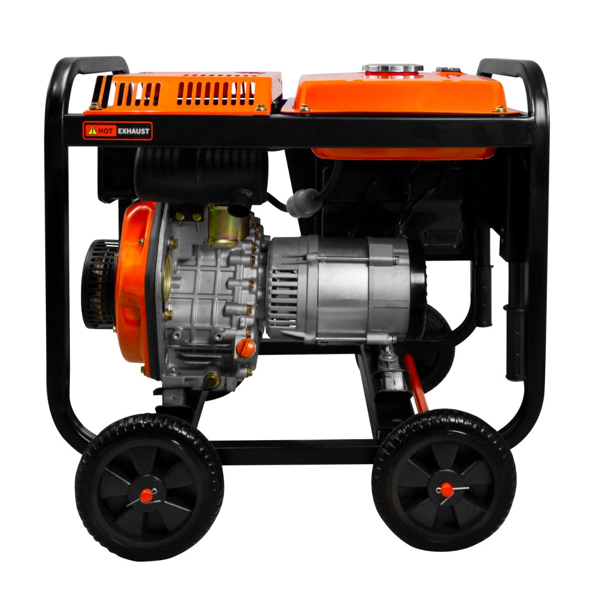 Gerador diesel de estrutura aberta T-Mech 2kVA