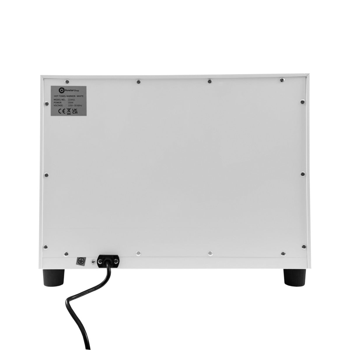 Secador de toalhas elétrico aquecedor de toalhas branco