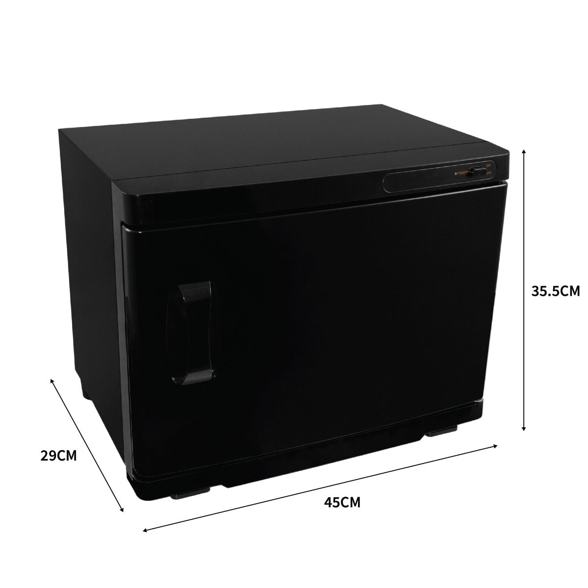 Secador de toalhas elétrico aquecedor de toalhas preto