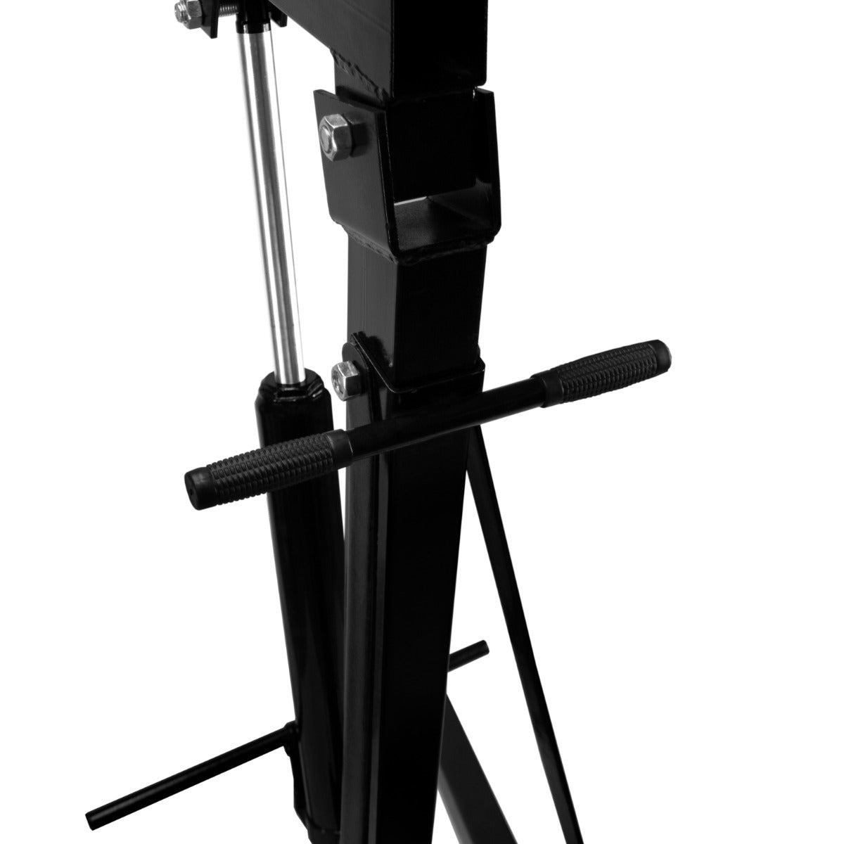 Guindaste motorizado T-Mech de 1 tonelada com pernas dobrá veis, 6 rodas + 4 posições de braço de lança