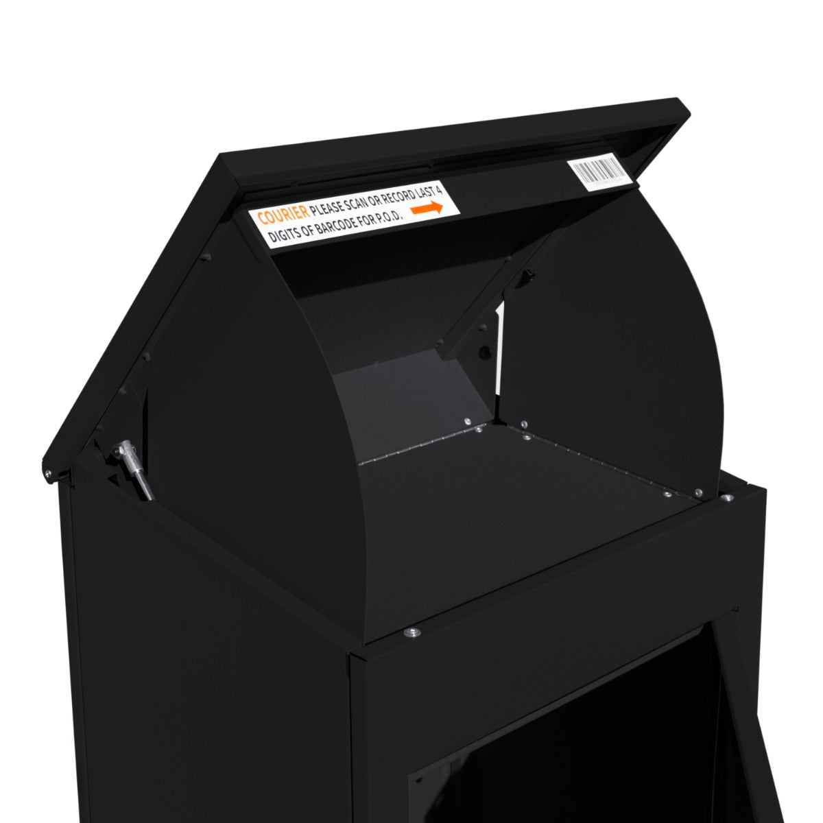 Caixa Postal Preta Anti-Roubo