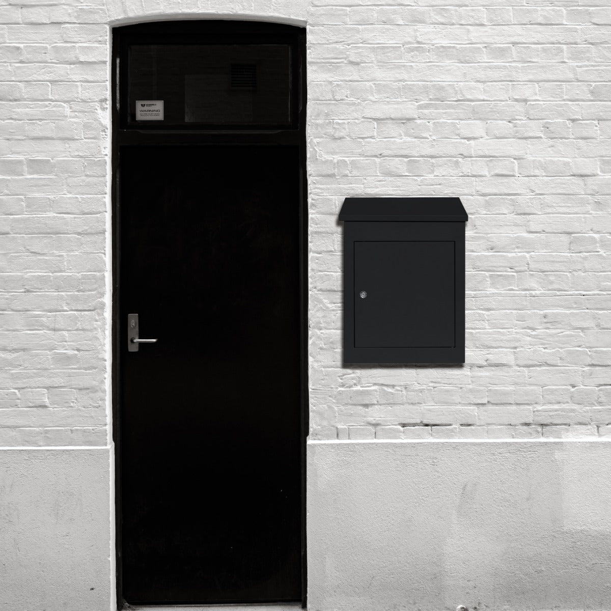 Caixa Postal Preta Anti-Roubo