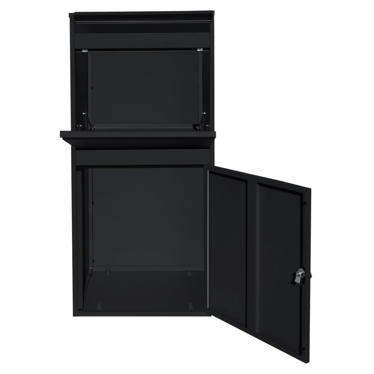 Caixa de Correio XL Anti-Roubo Preta