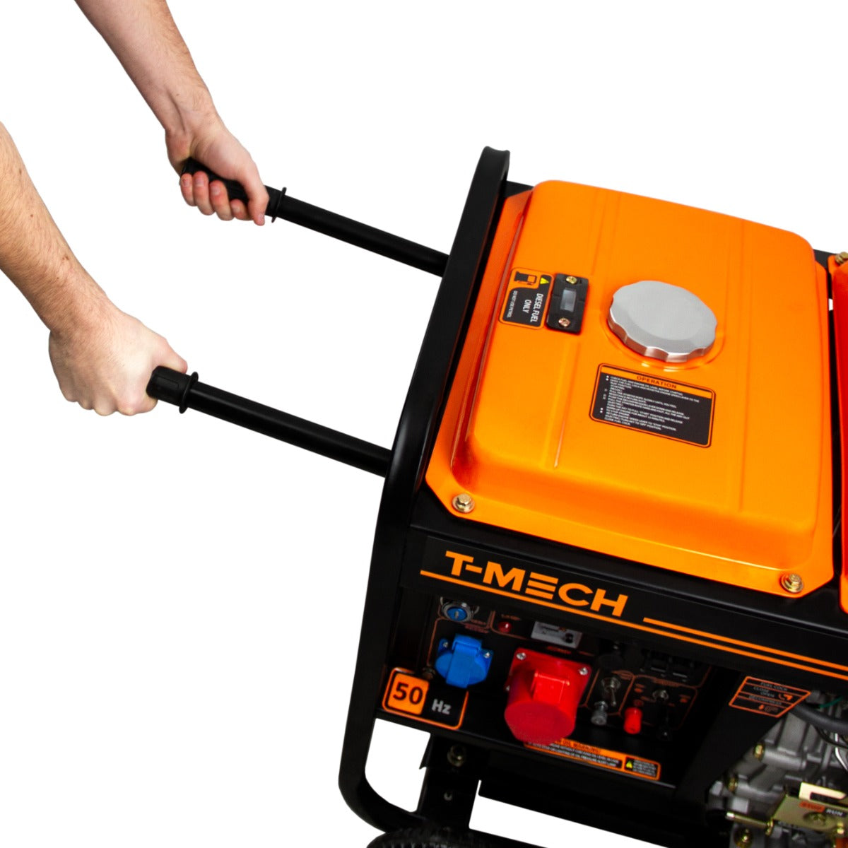 Gerador diesel de estrutura aberta T-Mech 5kVA