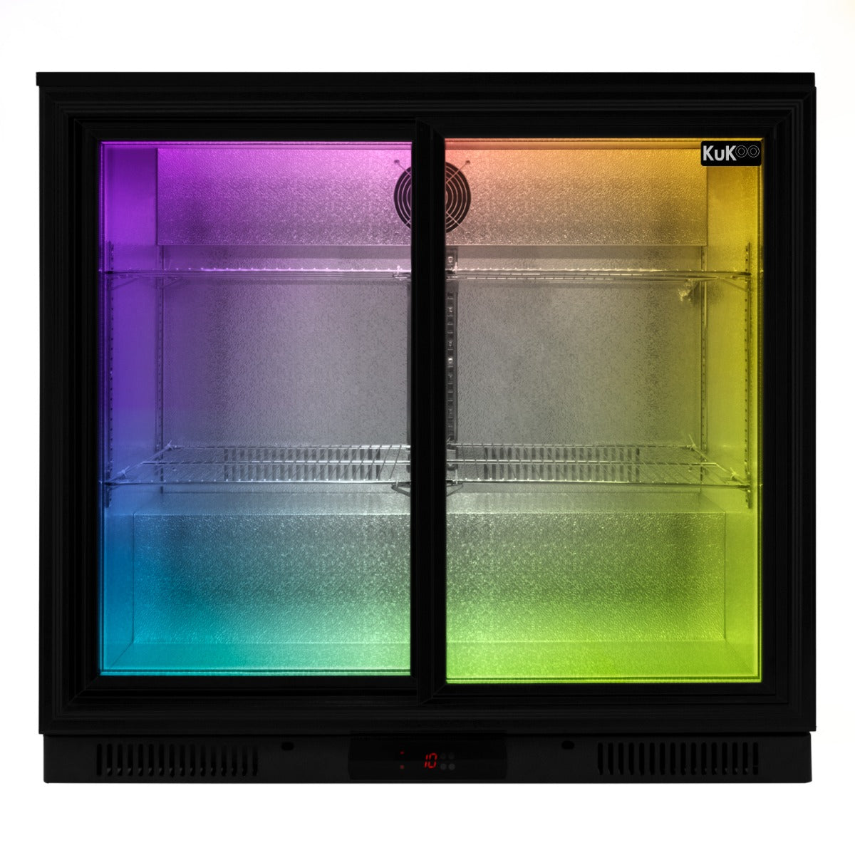 Mini Geladeira Sob Balcão - Porta Deslizante Dupla