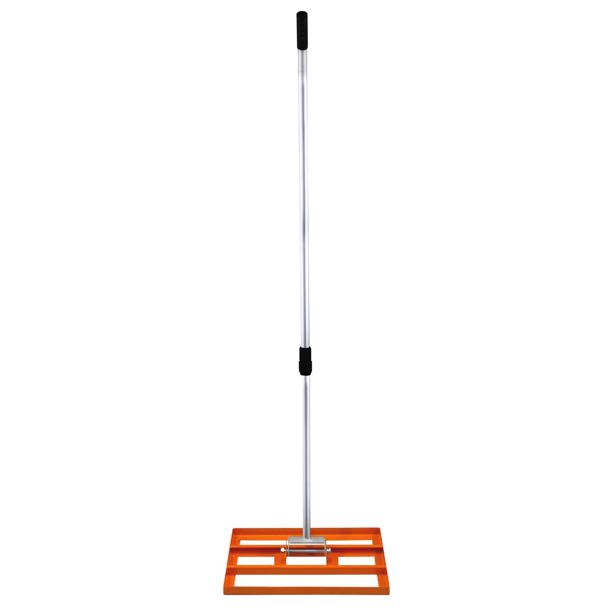 Ancinho nivelador de gramado de jardim T-Mech 50 cm - laranja