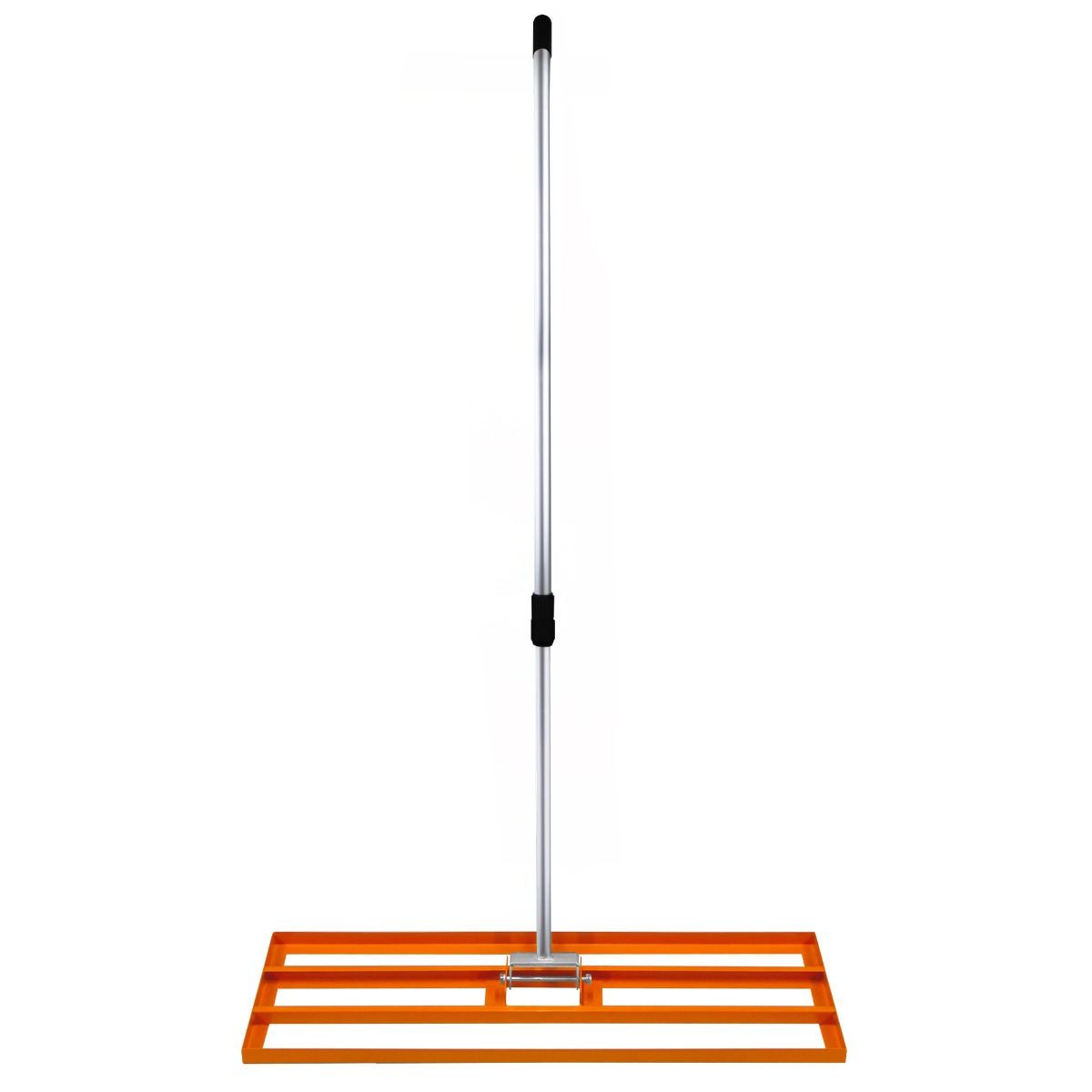 Ancinho nivelador de gramado de jardim T-Mech 100 cm - laranja