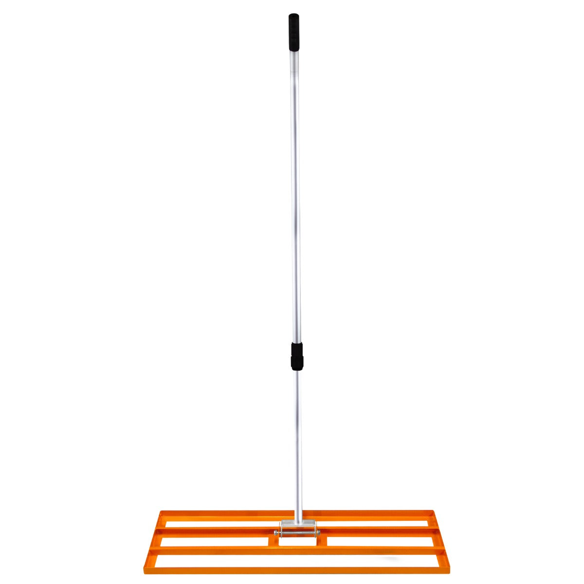 Ancinho nivelador de gramado de jardim T-Mech 100 cm - laranja