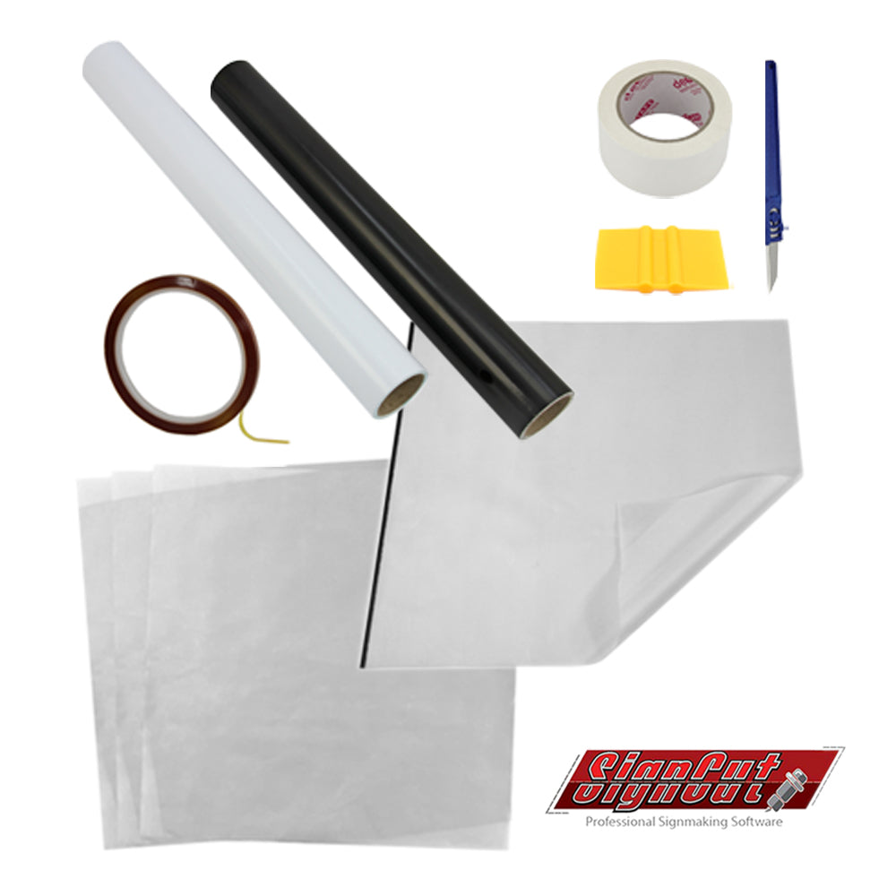 Prensa térmica de 38 cm x 38 cm com plotter de corte de vinil de 1350 mm