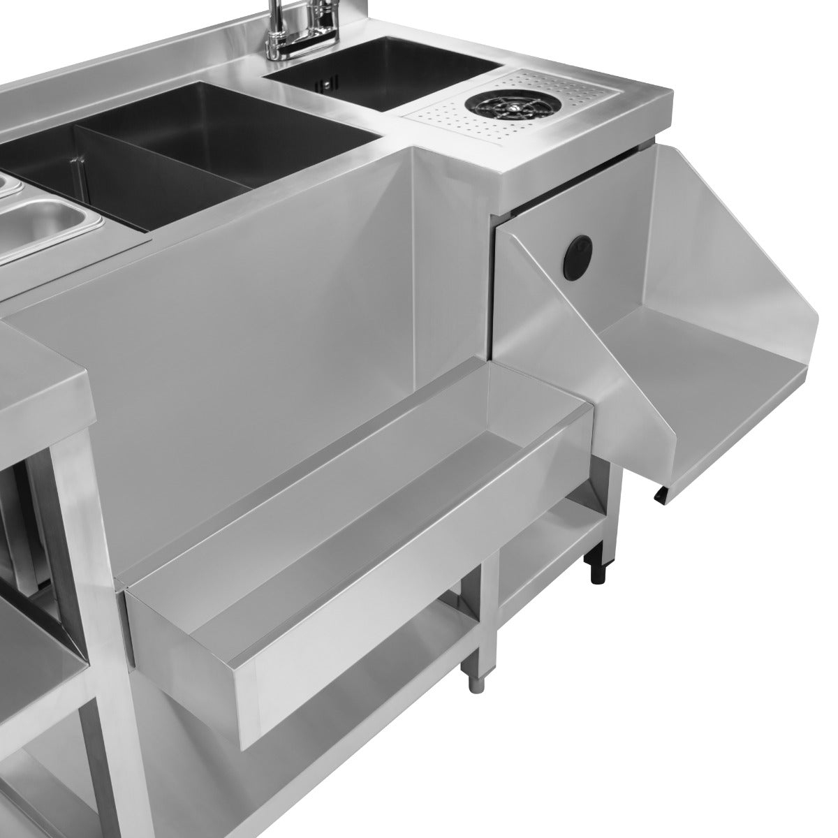 Estação Dupla Compacta para Coquetéis