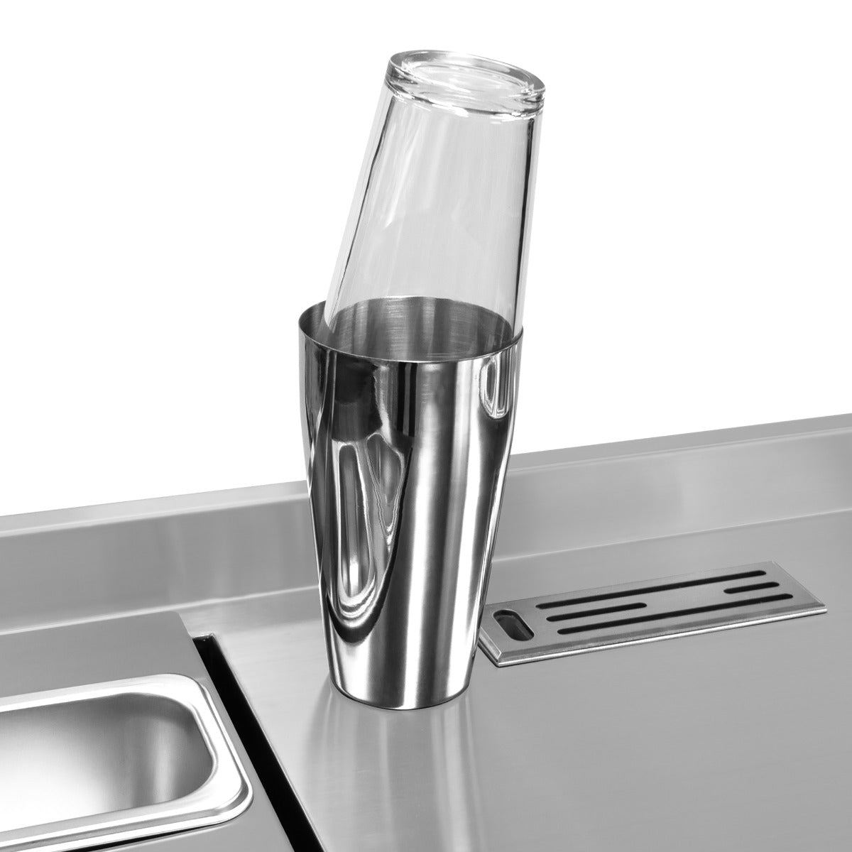 Estação Dupla Compacta para Coquetéis