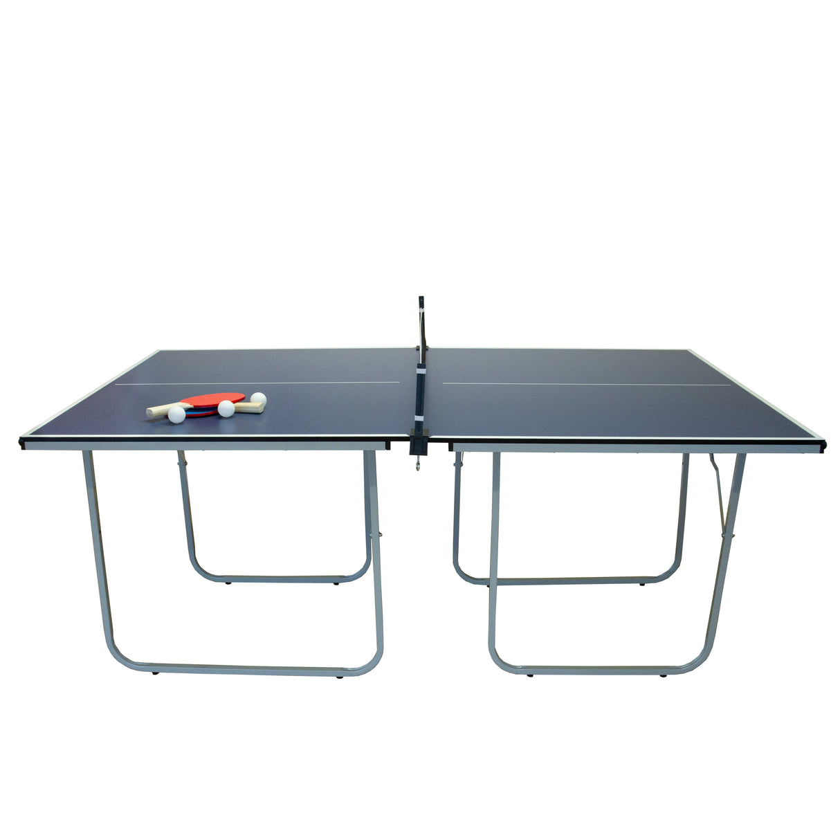 Mesa de Ping Pong Dobrável com Acessórios