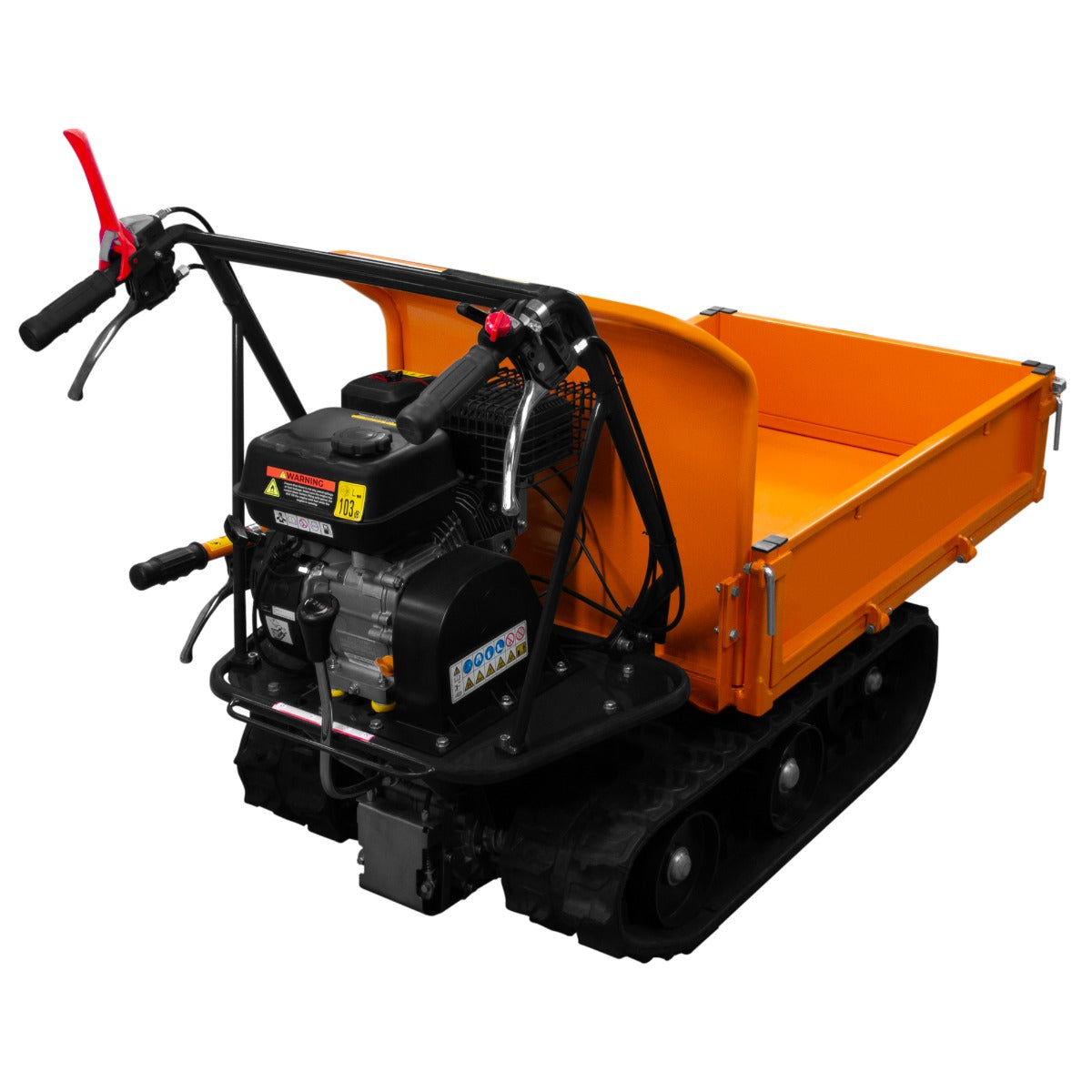 Transportador de empilhadeira elétrica mini dumper