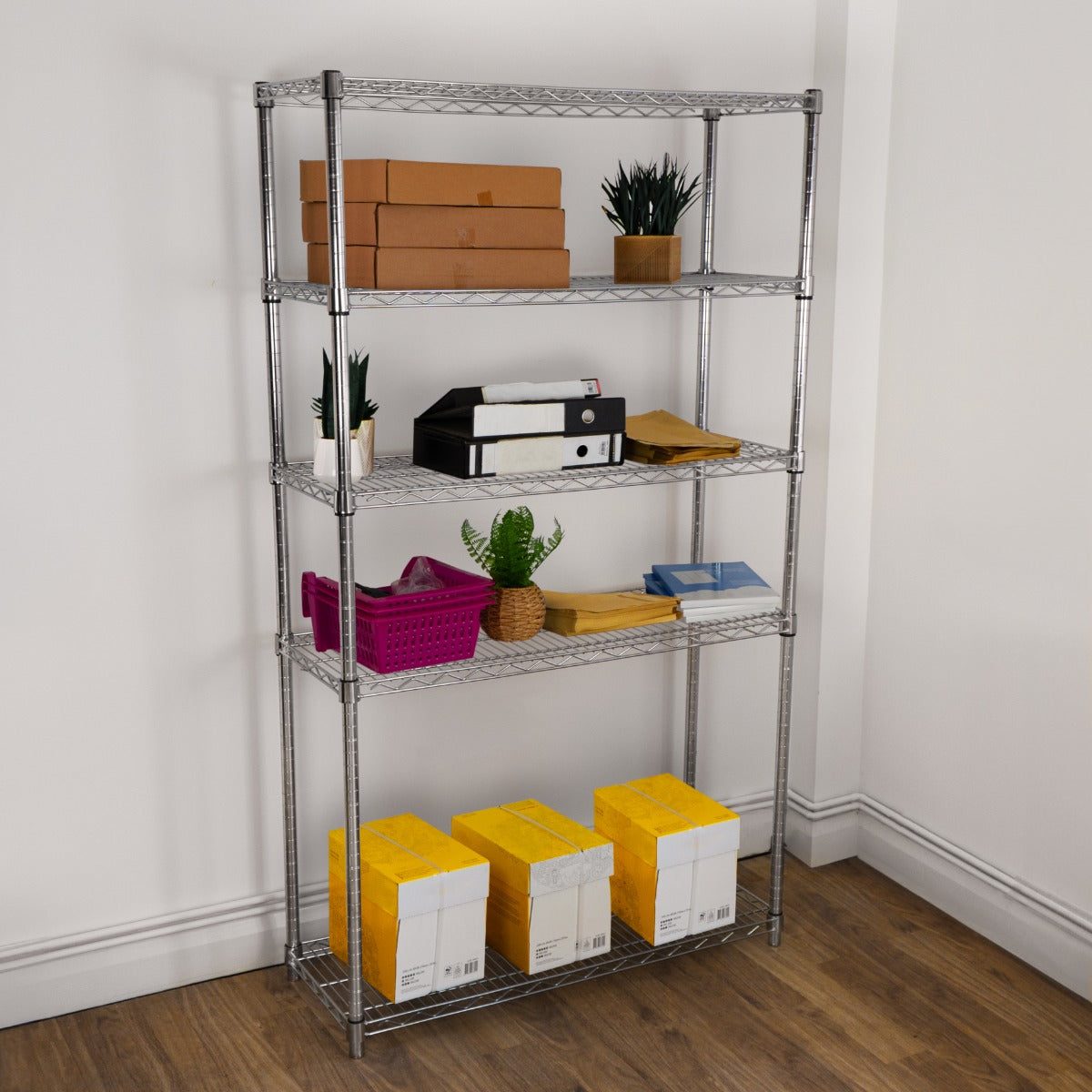 Estantes de arame KuKoo - 45cm x 120cm x 180cm