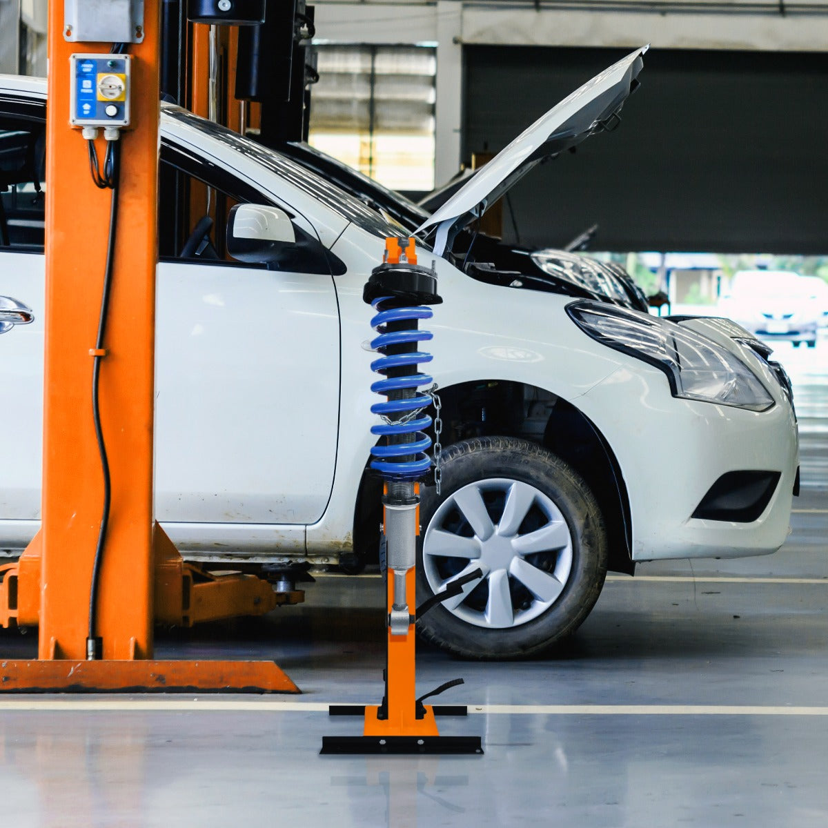 Compressor de mola helicoidal hidrá ulica de 3 toneladas