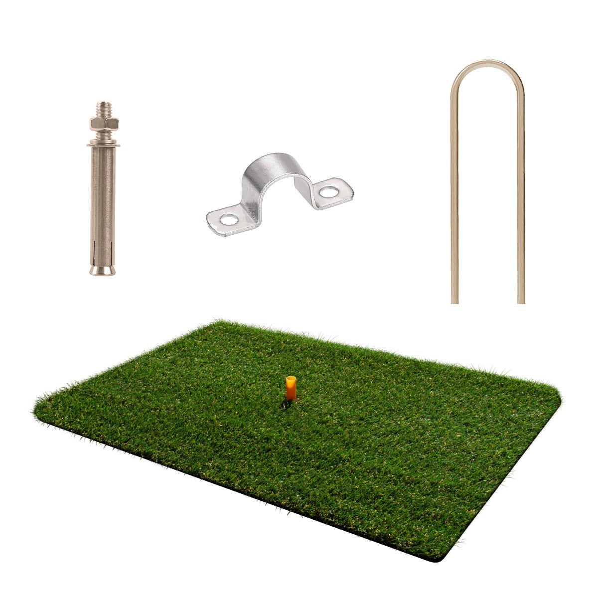 Gaiola para prá tica de golfe e folha de alvo 3m x 2m