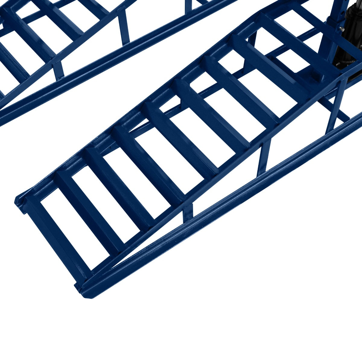 2 rampas hidrá ulicas para carros - capacidade combinada de 3 toneladas