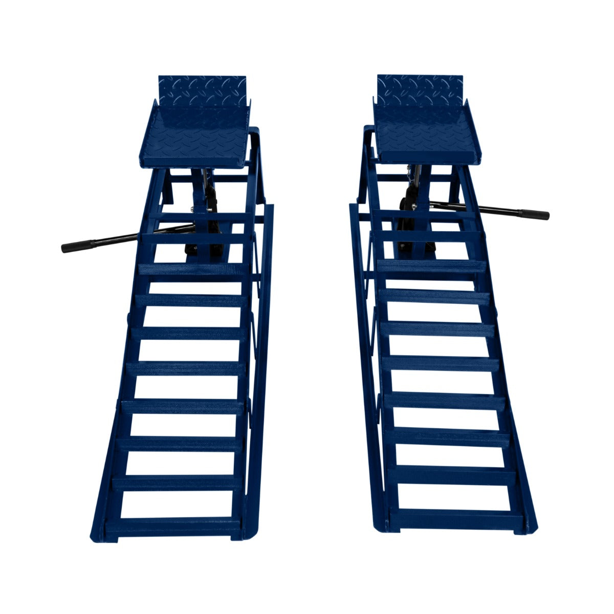 2 rampas hidrá ulicas para carros - capacidade combinada de 3 toneladas