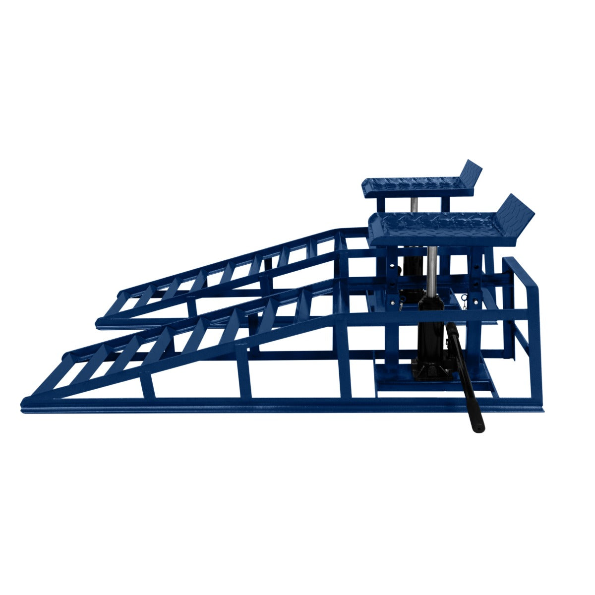 2 rampas hidrá ulicas para carros - capacidade combinada de 3 toneladas