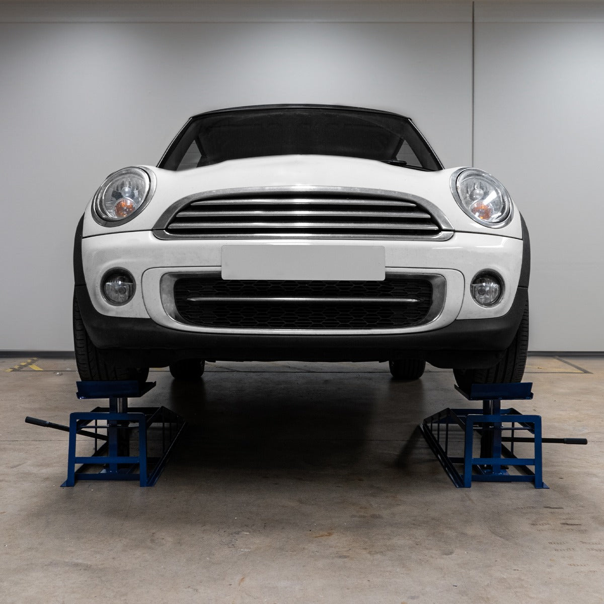 2 rampas hidrá ulicas para carros - capacidade combinada de 3 toneladas