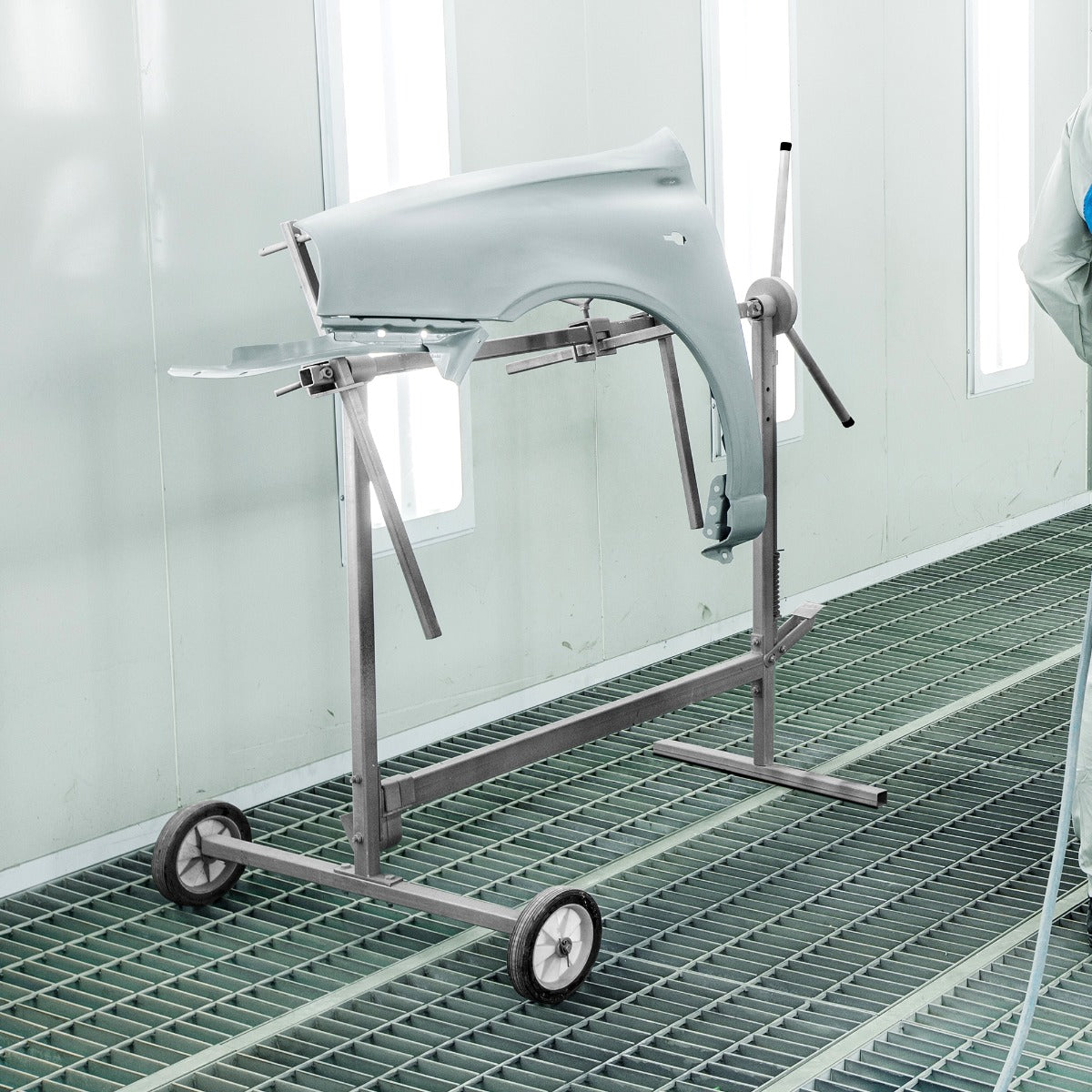 Suporte giratório para painel de pintura T-Mech para reparo corporal