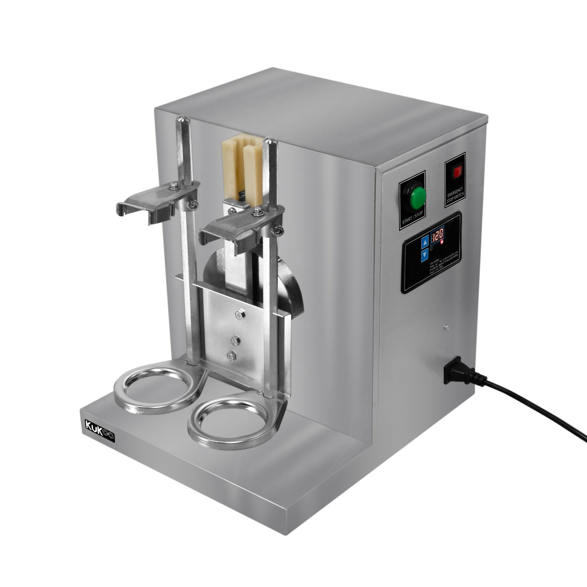 Aferidor e abanador automá tico para copos de chá com bolhas