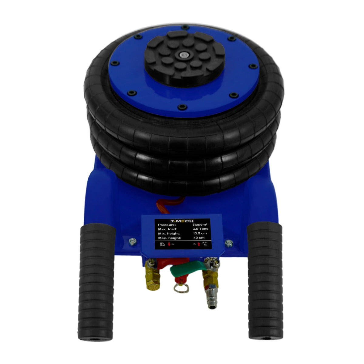 Macaco pneumá tico de airbag 3.5T com alça de transporte