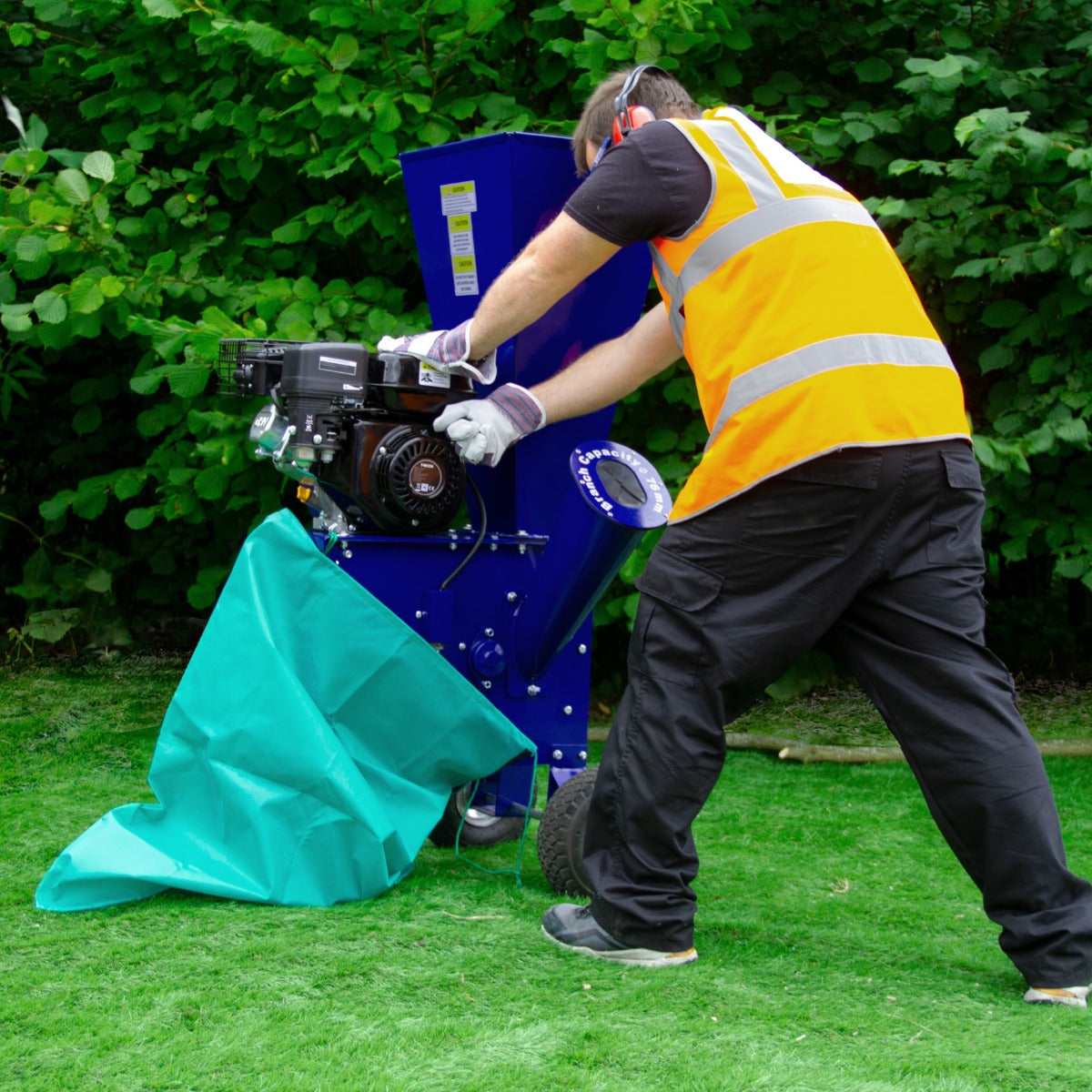 Triturador de ramal a gasolina 7CV T-Mech