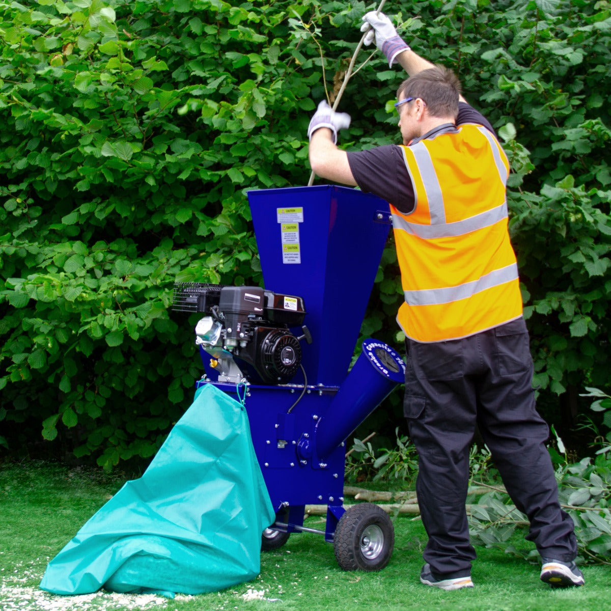 Triturador de ramal a gasolina 7CV T-Mech