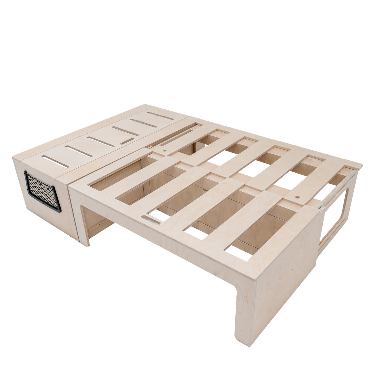 Sofá-Cama em forma de L para Furgoneta/ Camper/ Autocaravana